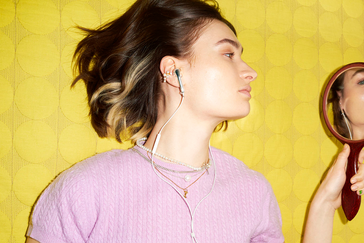Iris earclip vibe harslof jewellery IRIS47 veronique pony ヘアゴム ヘアアクセサリー