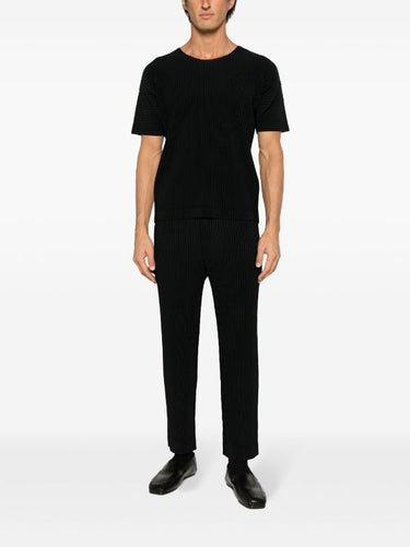 Homme Plisse Issey Miyake | AW23 Slim Fit Pleated Pants in Black