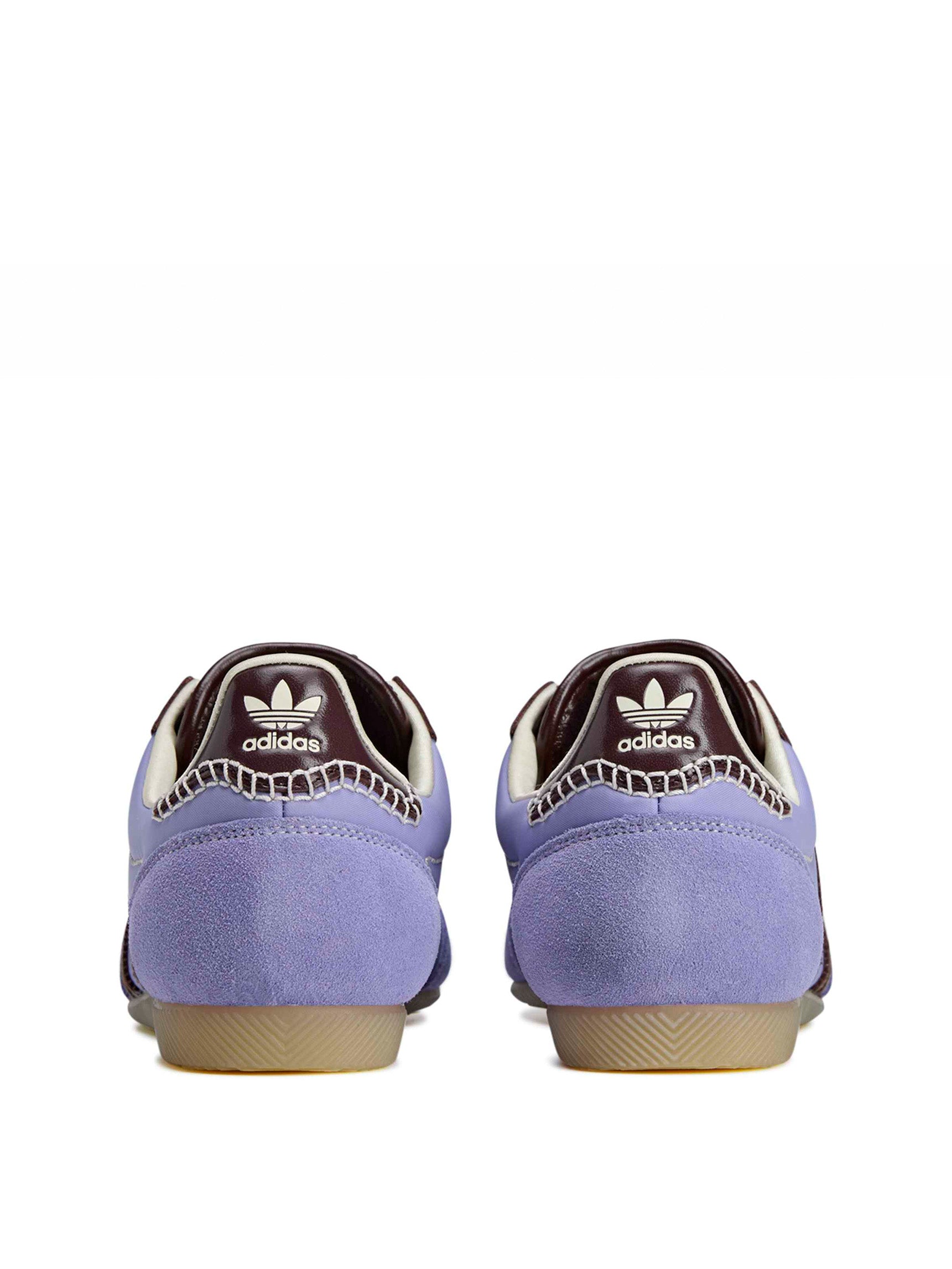 WB Japan Sneakers - White / Light Purple / Night Red-[-Adidas x Wales Bonner-6