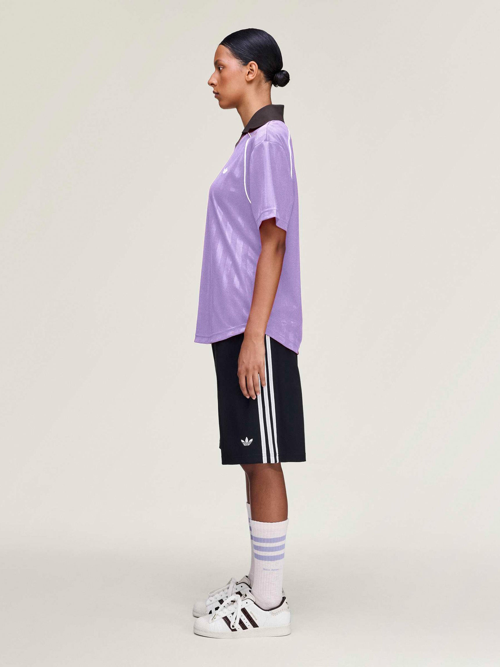 WB Twill Shorts - Navy-[-Adidas x Wales Bonner-5
