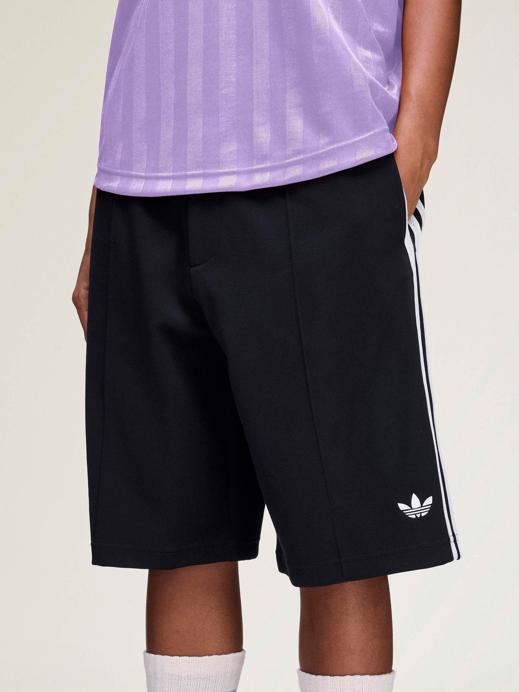 WB Twill Shorts - Navy-[-Adidas x Wales Bonner-8