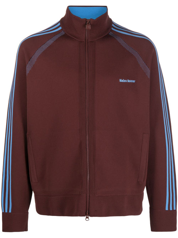 Adidas x Wales Bonner | WB Knit Track Top in Myster Brown