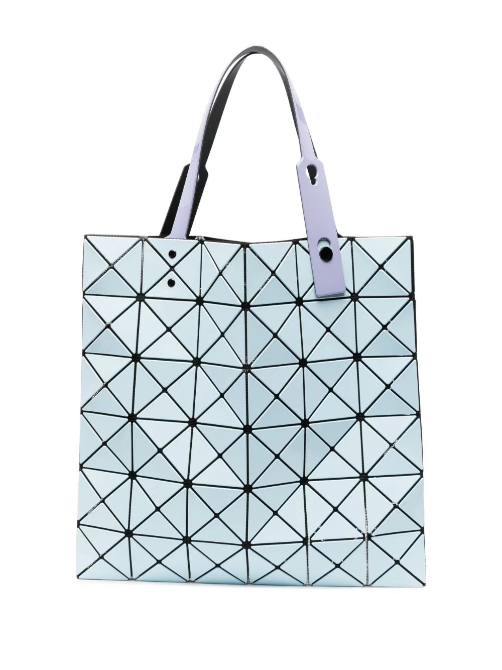 Ladies Geometric Fashion 2-Tone Tote Bag