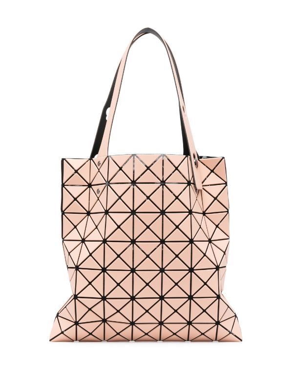 SS23 Prism Frost Tote Bag - Coral Orange-[-Issey Miyake Bao Bao-1