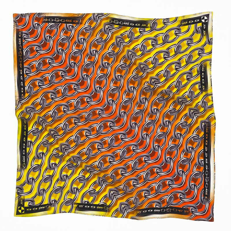 Louise Rosendal │ Chains of Love in Orange Scarf
