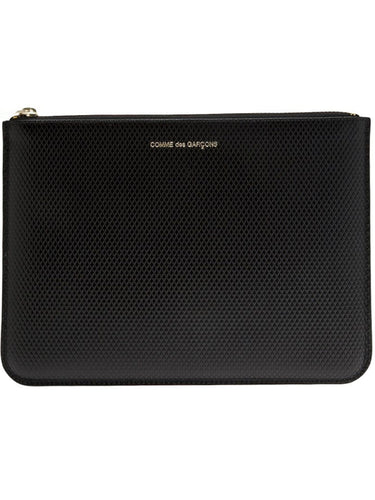 Comme des Garçons Wallet - SA5100LG Wallet in Luxury Black