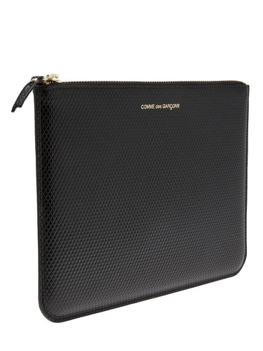 Comme des Garçons Wallet - SA5100LG Wallet in Luxury Black