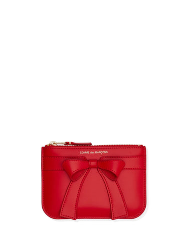 SA8100BB Big Bow Wallet in Red from Comme des Garçons Wallet