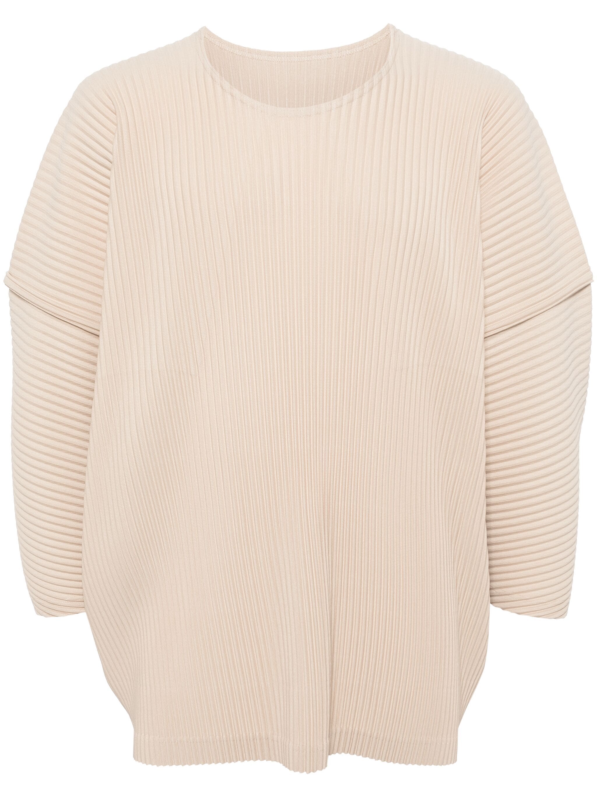 Homme Plisse Issey Miyake - MC April T-Shirt in Shell Beige