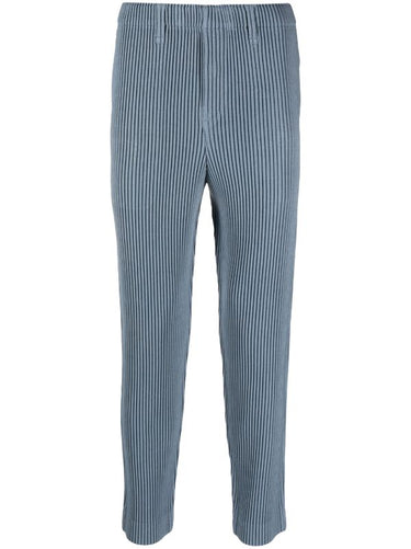 Homme Plisse Issey Miyake | AW23 Slim Fit Pants in Blue