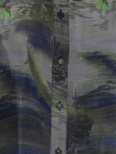 Block Shirt in Fishes Light from Henrik Vibskov