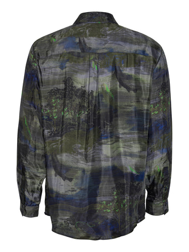 Block Shirt in Fishes Light from Henrik Vibskov