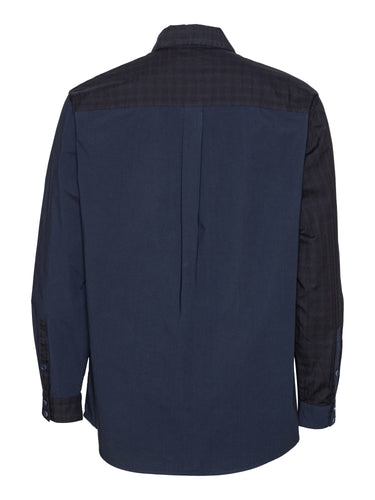 Block Shirt - Navy