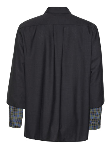 Blou Shirt in Tropical Navy from Henrik Vibskov