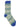 Blurry Stripes Socks Homme in Grey Blue Yellow Checks from Henrik Vibskov
