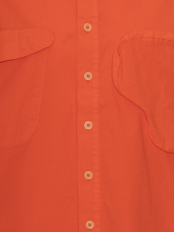 Henrik Vibskov Cargo shirt in Flame Orange - 4