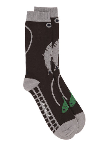Catch Match Socks in Catch Brown from Henrik Vibskov