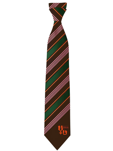 Chewing Tie in Chess Brown from Henrik Vibskov