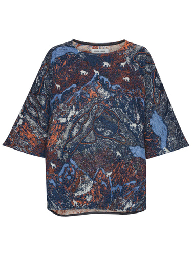 Dart Tee in Gobelin Goats from Henrik Vibskov