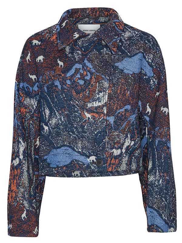 Dartbi Jacket in Gobelin Goats from Henrik Vibskov