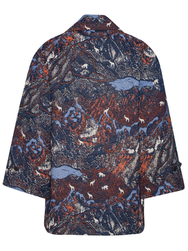 Dimout Coat in Gobelin Goats from Henrik Vibskov