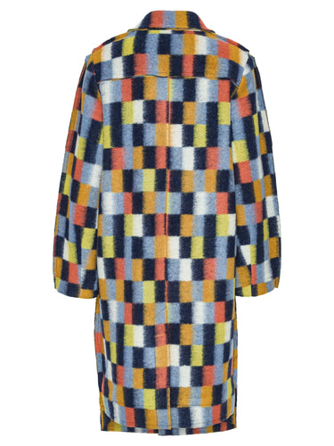 Flat Coat - Brushed Squares-[-Henrik Vibskov-2