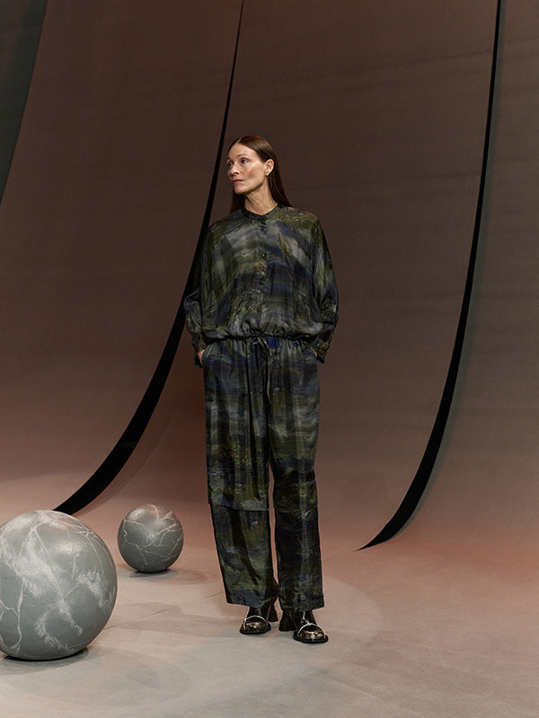 Flat Shirt in Fishes Light from Henrik Vibskov