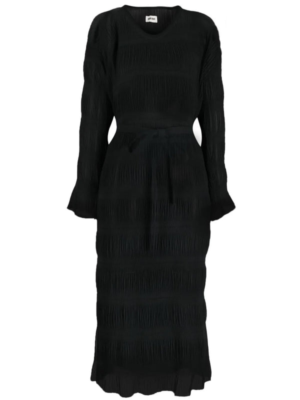 Henrik Vibskov - Grow plissé dress in black - 1