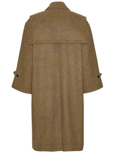 Hands Down Coat in Pied De Poule from Henrik Vibskov