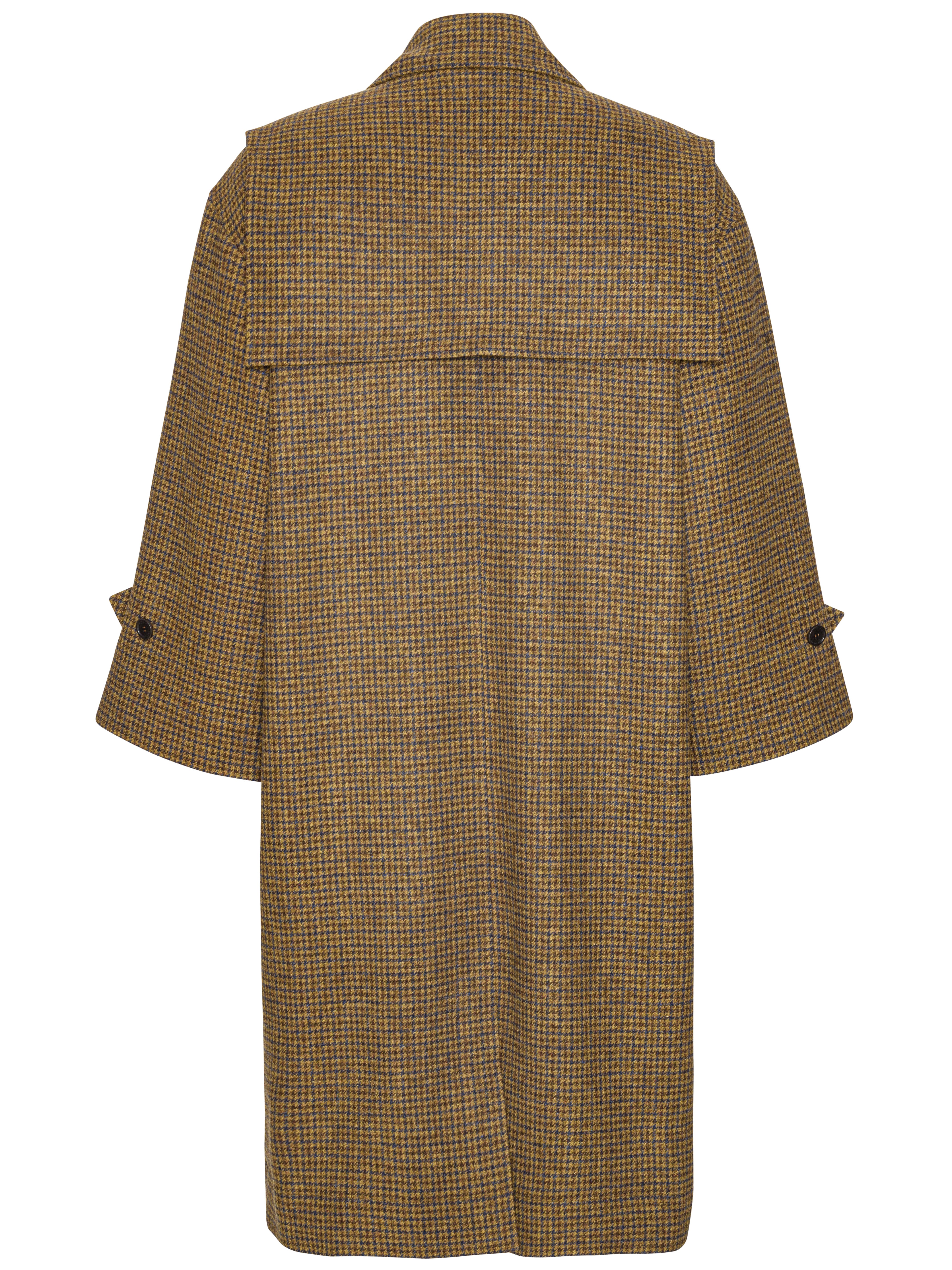 Hands Down Coat in Pied De Poule from Henrik Vibskov