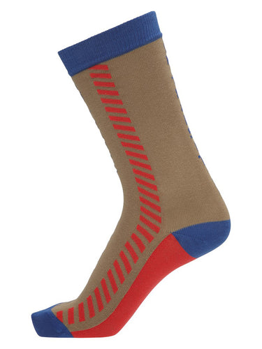 Henrik Vibskov - In Transit socks homme in beige and blue - 1