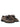 Packshot of the Kelly Shoes Suede in Taupe from Henrik Vibskov Spring/Summer 2026 Studio Collection, showing the taupe suede upper, black sole, and two-tone laces.