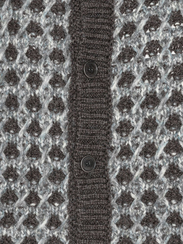 Kimchi Cardigan in Brown Party from Henrik Vibskov