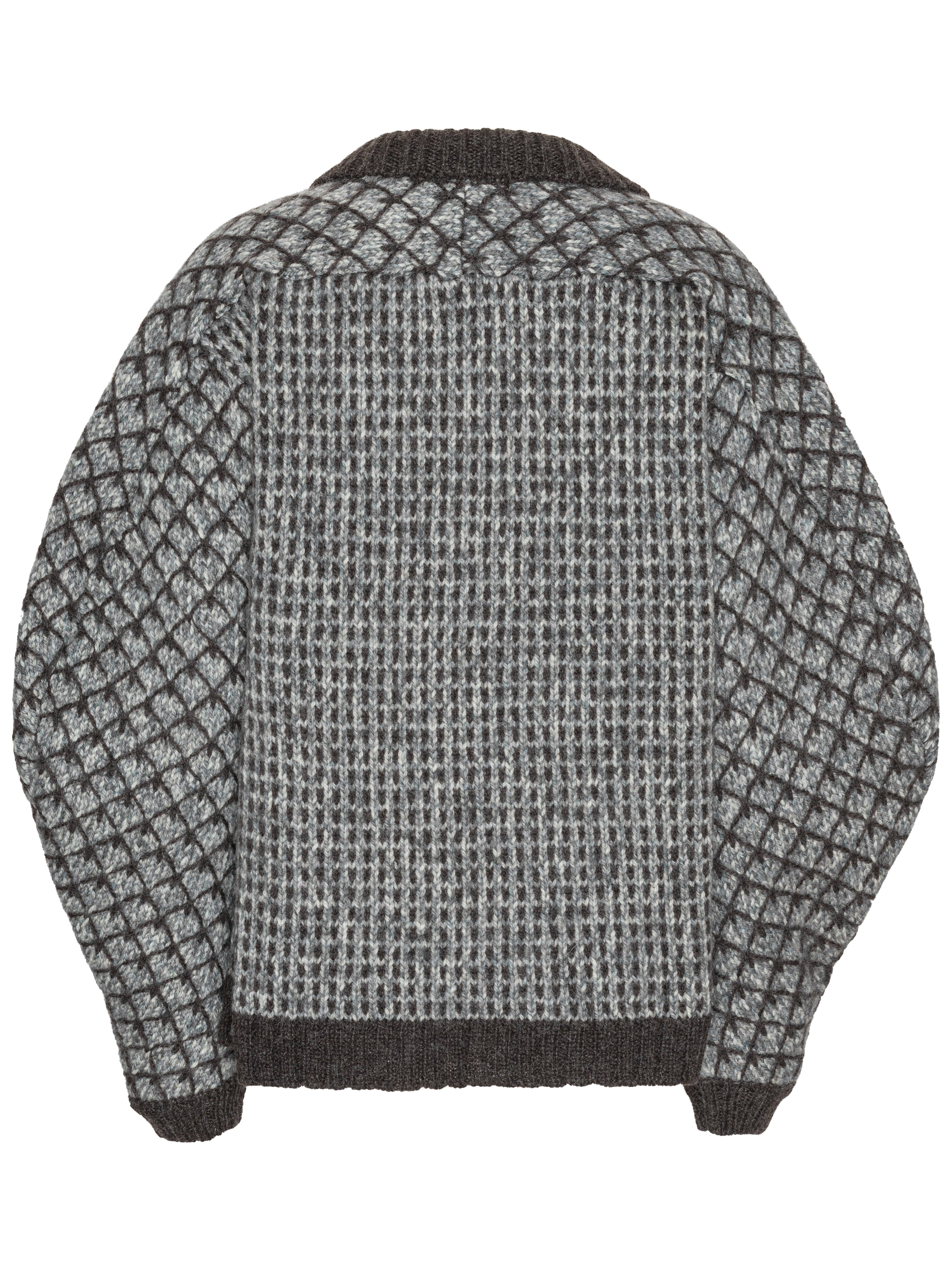 Kimchi Cardigan in Brown Party from Henrik Vibskov