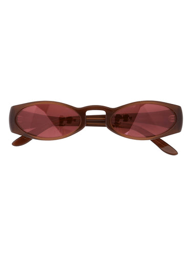 Megan Sunglasses in Brown Red from Henrik Vibskov