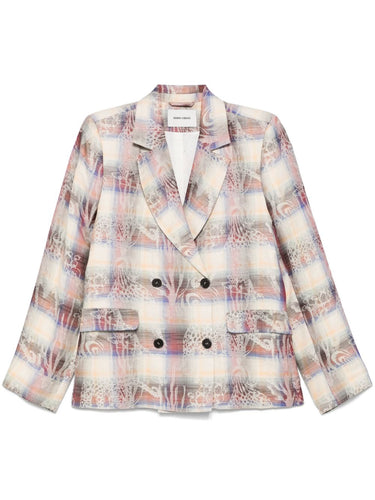 Motif Blazer in 8 Arm Check Charm from Henrik Vibskov