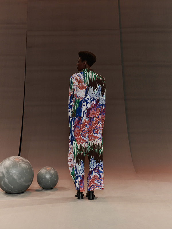 O Pants in Graphic Slopes Light from Henrik Vibskov
