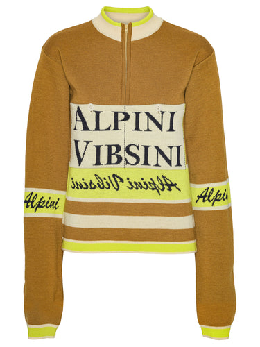 Race Jersey Long Sleeve - Camel Alpini-[-Henrik Vibskov-1
