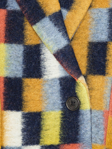 Shady Suiting Jacket - Brushed Squares-[-Henrik Vibskov-3