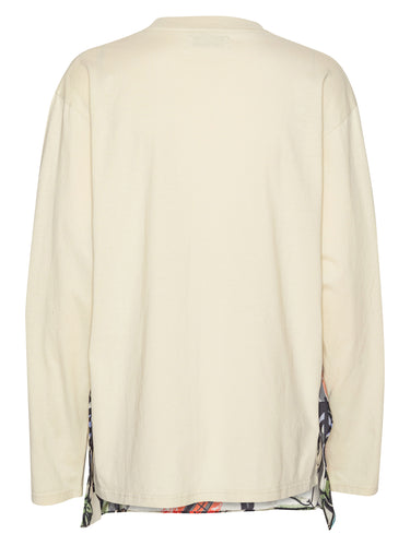 Square Longsleeve - Bone White