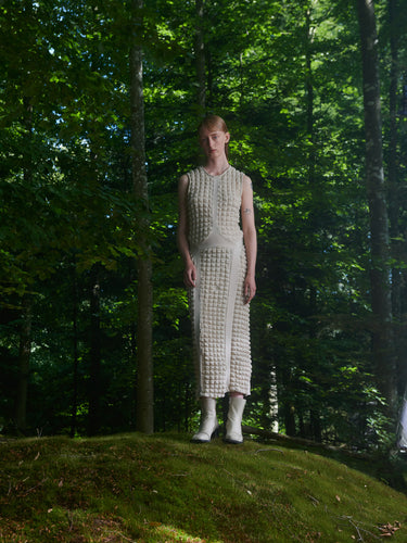 Tie Dress in Beige from Henrik Vibskov