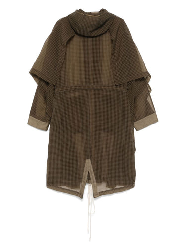 Uncut Parka in Military Olive from Henrik Vibskov