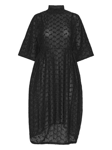 Henrik Vibskov - Very Turtle dress in black - 1