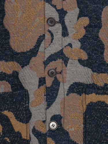 Wheel Jacket in Goat Navy from Henrik Vibskov