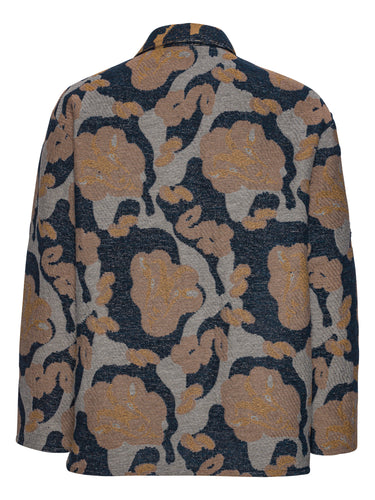 Wheel Jacket in Goat Navy from Henrik Vibskov