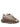 Henrik Vibskov x KEEN UNEEK 360 Womens Sneaker in Brindle Scarlet Ibis - side view showing knit upper with olive and orange cord detailing on sculpted grey sole