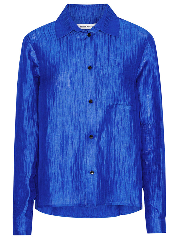 Henrik Vibskov - Eidetic Shirt in Surf Blue