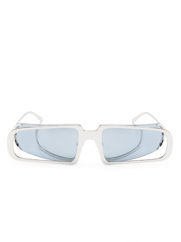 Link Glasses - Black Silver-[-Henrik Vibskov-1