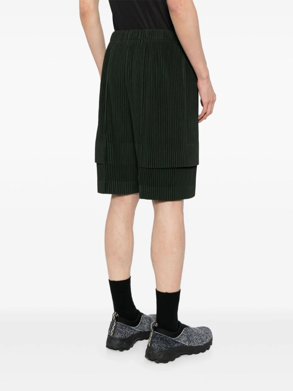 Issey Miyake Homme Plisse - AW24 Basics Pants in Navy