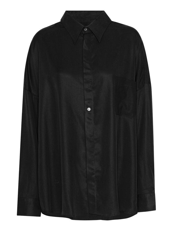 House of the Very Islands │ Parker Tencel Shirt in Black